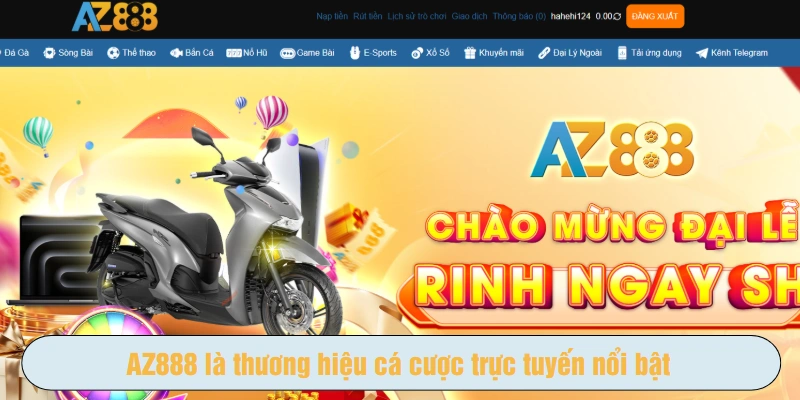 AZ888 là thương hiệu cá cược trực tuyến nổi bật
