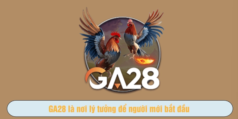 GA28 là nơi lý tưởng để người mới bắt đầu