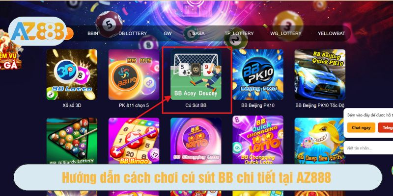Dễ dàng tham gia cược cú sút BB tại AZ888